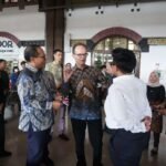 Dubes Inggris Singgah ke Stasiun Tawang, Bahas Transportasi Hijau