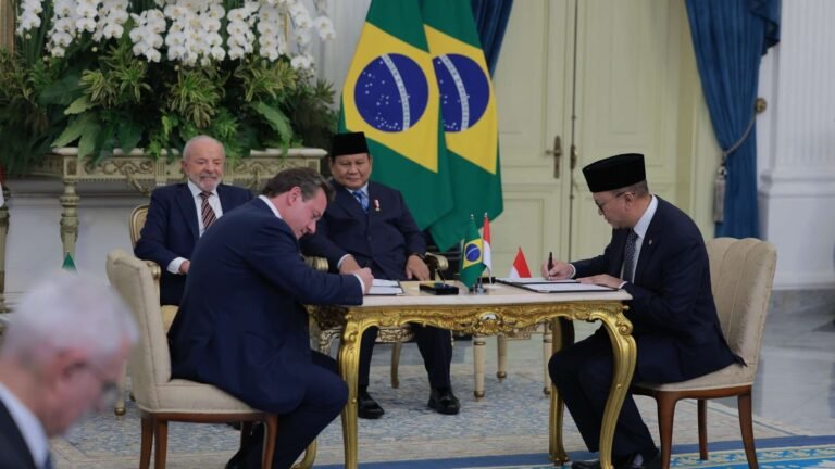 Hubungan Ekonomi Indonesia–Brasil Naik Level, Nilai Kerja Sama Capai Rp83 Triliun
