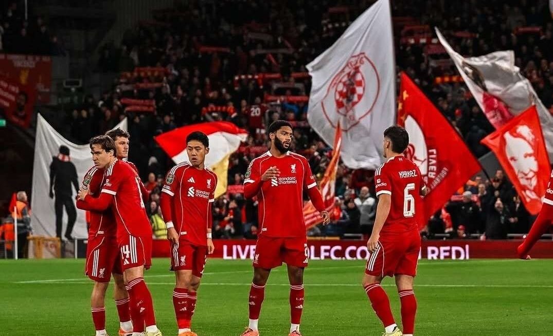 Kalah Telak 3-0, Liverpool Tersingkir Usai Dibantai Crystal Palace