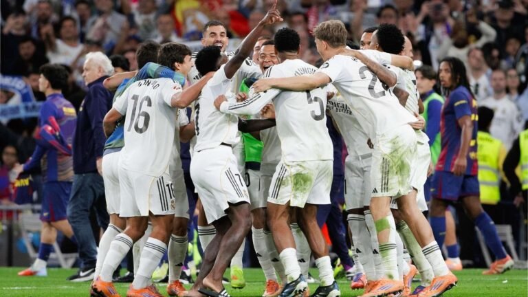 El Clasico: Real Madrid Tekuk Barcelona 2-1 di Bernabeu