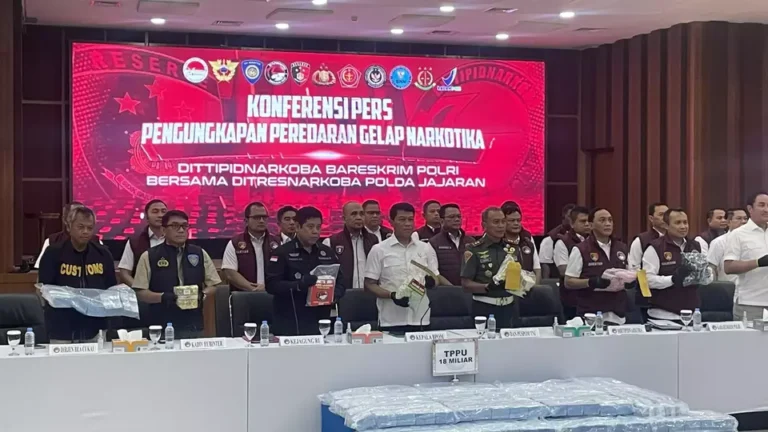 Perang Narkoba Tak Berhenti, Polri Bongkar Sindikat Raksasa Rp 221 M