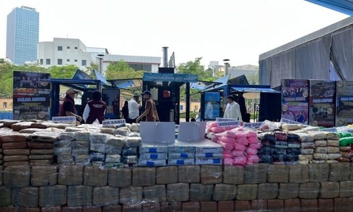 Presiden Prabowo Akan Pimpin Pemusnahan 214,84 Ton Narkoba