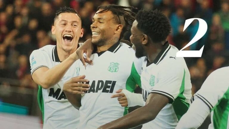 Seri A Itali : Sassuolo Curi Kemenangan di Kandang Cagliari Dengan Skor 2–1 