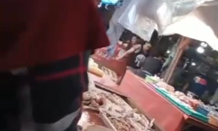 Viral, Preman di Pasar Jombang Tangsel Ngamuk Palak Uang ke Pedagang