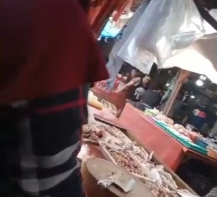 Viral, Preman di Pasar Jombang Tangsel Ngamuk Palak Uang ke Pedagang