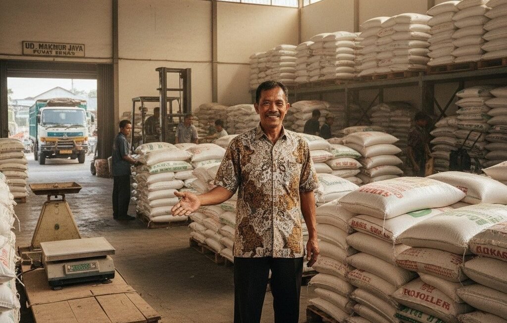 Harga Beras Turun, Pedagang : Pasokan Kian Stabil